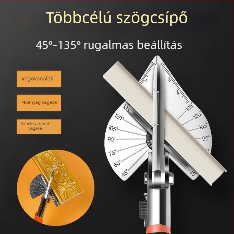 Twilight 45°-os sarokvágó pengével - króm-vanádium acél
