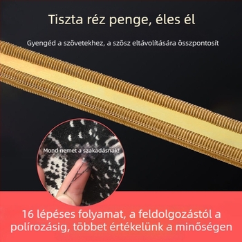 Kézi ruhaszösz- és gyűrődésmentesítő, fém test, Autonomy márka, 2020-as megjelenés, licenszelhető magáncímke