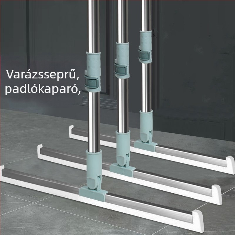 Silikonból készült seprő fürdőszobához és üvegpadlókhoz – összegyűjti a vizet és a hajat, 100 darabos csomag