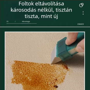 Multifunkciós tisztító radír otthonra, konyhába, fürdőszobába és az autó belső felületeihez; anyag: radír; márka Like; csomagolás: 500 db.
