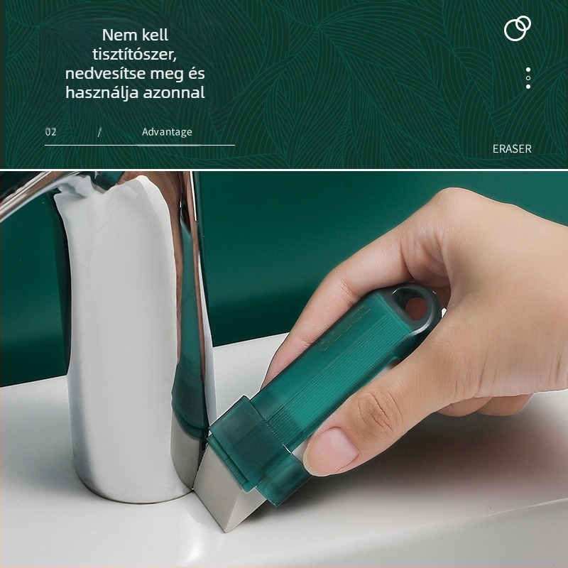 Multifunkciós tisztító radír otthonra, konyhába, fürdőszobába és az autó belső felületeihez; anyag: radír; márka Like; csomagolás: 500 db.