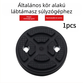 Autóemelő gumitalp láb- és tálca-kiegészítőkkel kettős oszlopos gantryemelőhöz — univerzális kör Gumitalp, modell MM-00031, eredet: Cangzhou, Hebei