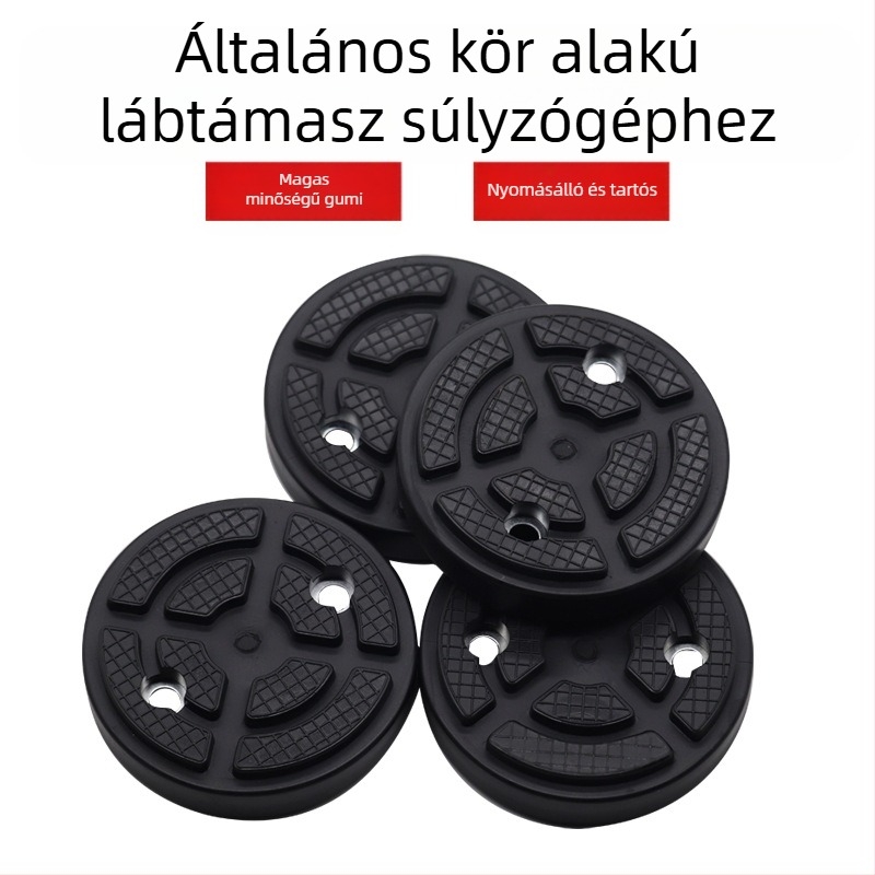 Autóemelő gumitalp láb- és tálca-kiegészítőkkel kettős oszlopos gantryemelőhöz — univerzális kör Gumitalp, modell MM-00031, eredet: Cangzhou, Hebei