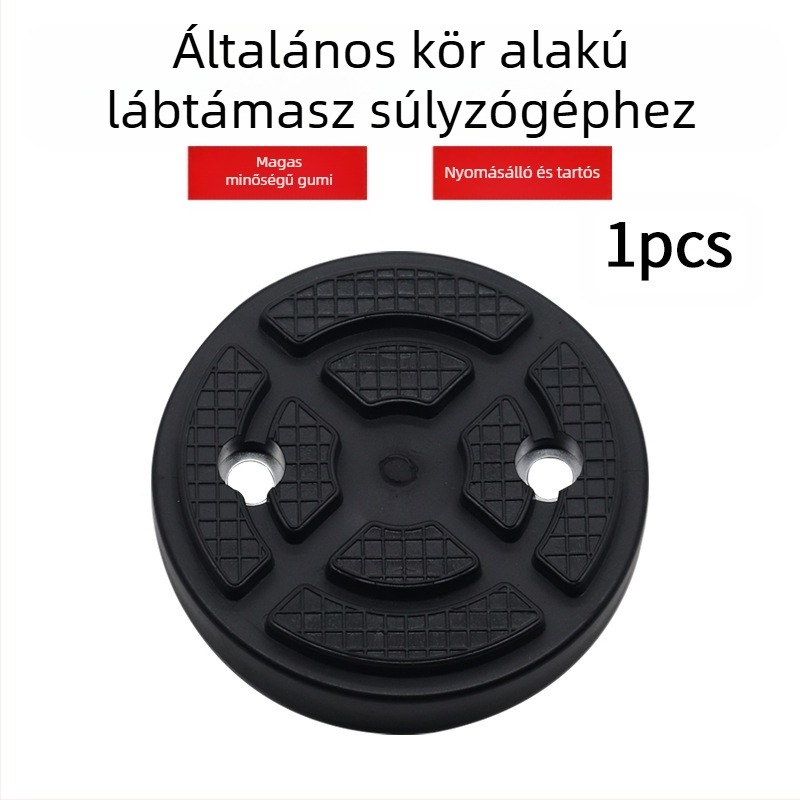 Autóemelő gumitalp láb- és tálca-kiegészítőkkel kettős oszlopos gantryemelőhöz — univerzális kör Gumitalp, modell MM-00031, eredet: Cangzhou, Hebei