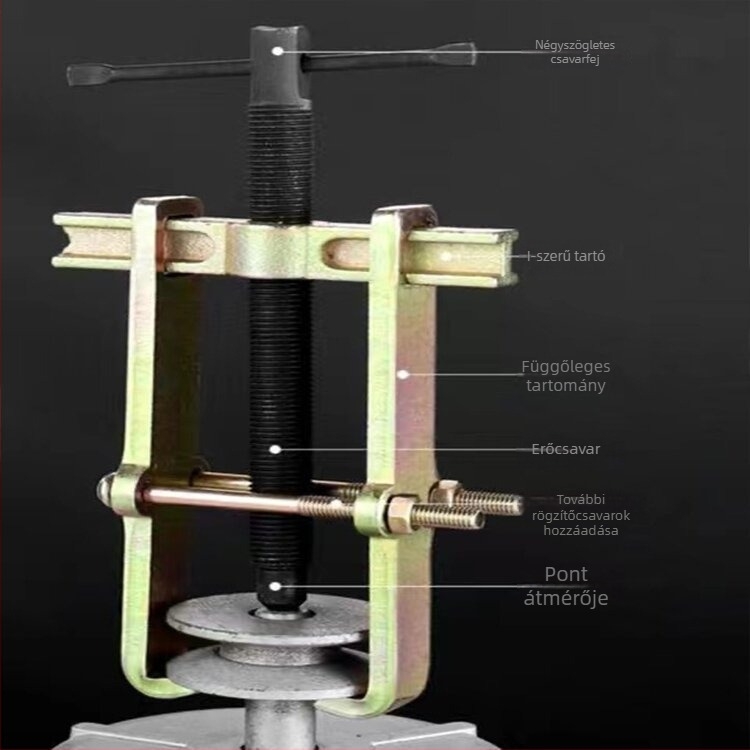 Kétfogú húzókészülék csapágyakhoz, kompakt, többfunkciós szerelőeszköz rozsdamentes acélcsapágyakhoz, 36V