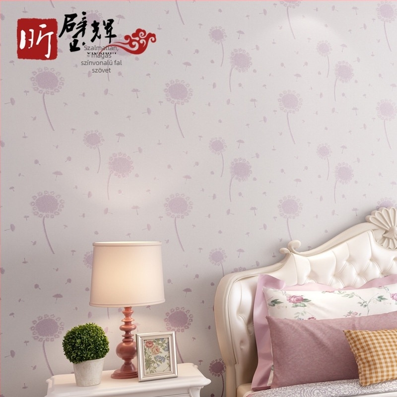 Fali textil | Non-woven Jacquard anyag; Dandelion mintázat, vidéki stílus, modern egyszerű; Jacquard felület