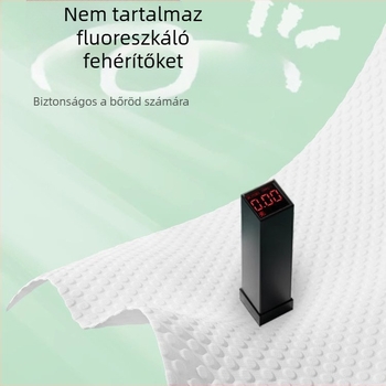 Egyszer használatos, vastagított nemszövött arc kendő, utazó csomag, 100 db, tisztításra