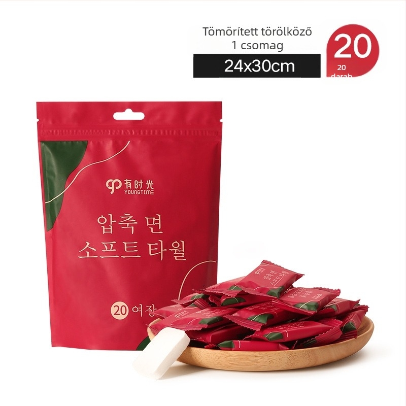 Egyszer használatos, vastagított nemszövött arc kendő, utazó csomag, 100 db, tisztításra