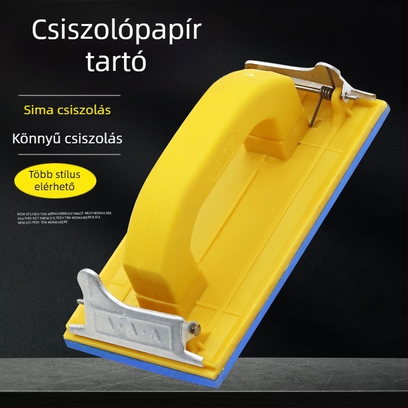 Fali csiszolópapír tartó
