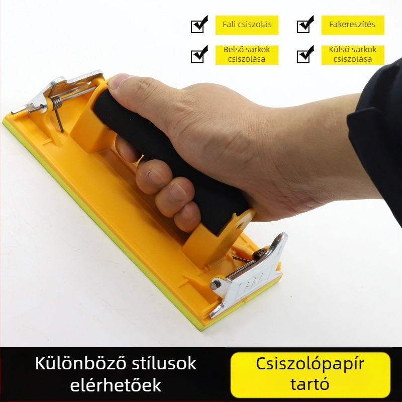Fali csiszolópapír tartó