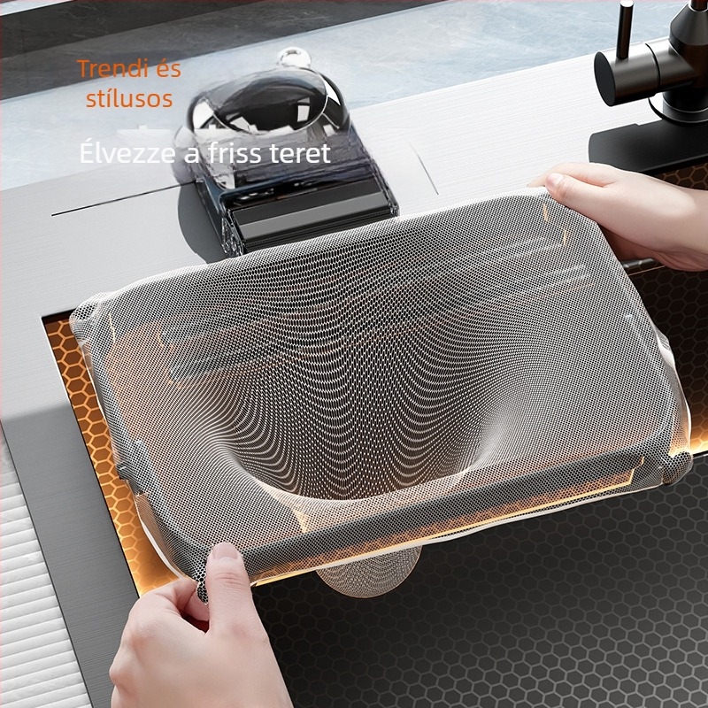 Konyhai mosogató szűrőállvány - műanyag, modern minimalist stílus, blokkolás elleni lefolyó hálózat, 2024-es bevezetés, Zhejiang eredet