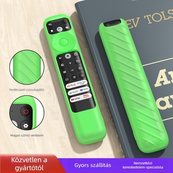 TCL RC902 távirányító szilikon tokkal – csúszásmentes twill mintázat, vízálló, OEM feldolgozás