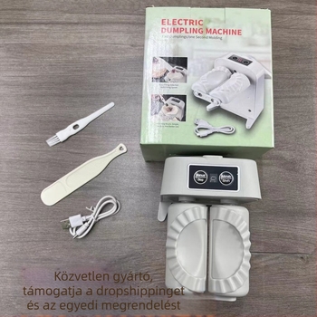 Elektromos gombócgép – háztartási, teljesen automata, kompakt prés és forma a konyhába