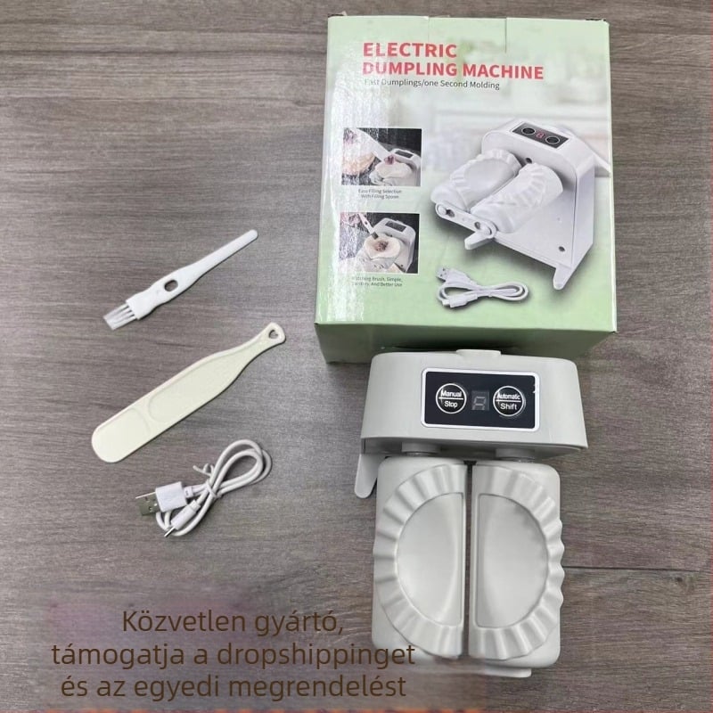 Elektromos gombócgép – háztartási, teljesen automata, kompakt prés és forma a konyhába