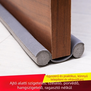 Ajtó aljának tömítőszalagja, hangszigetelés a részeknél, modell 515, típus 15-26, modern minimál stílus, ajtókhoz