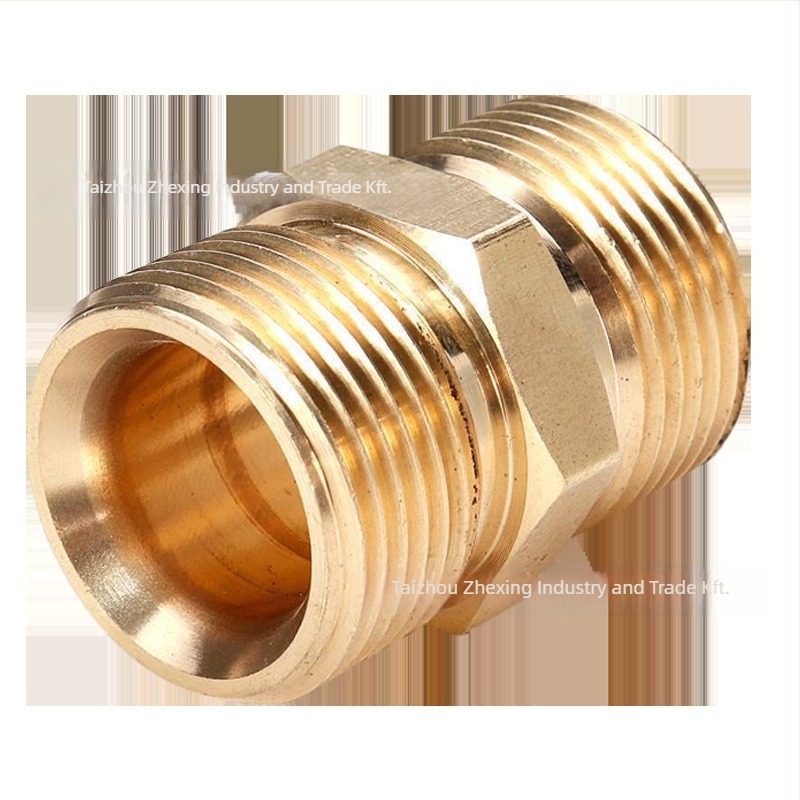 Magasnyomású autómosó pisztoly bronz adapter csatlakozó M22x1.5 és hosszabbító