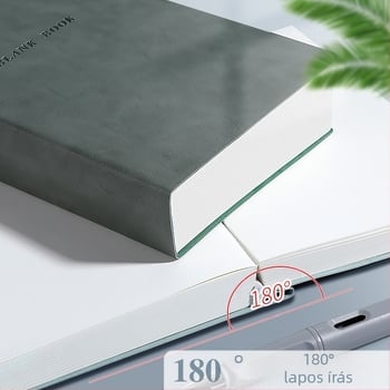 Notesz műbőr borítóval, francia kötés, 80 g papír, üzleti iroda stílus