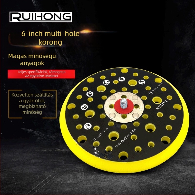 Mirka pneumatikus csiszolókorong polírozáshoz vákuumos csészével, 123 g