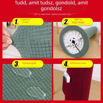 Emite toronyventilátorhoz skandináv stílusú egyszínű teljes védőhuzat