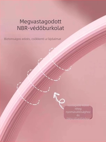 Pilates gyűrű – TPE anyag – Flame márka – lábellenállásos edzés – hátizmok edzése