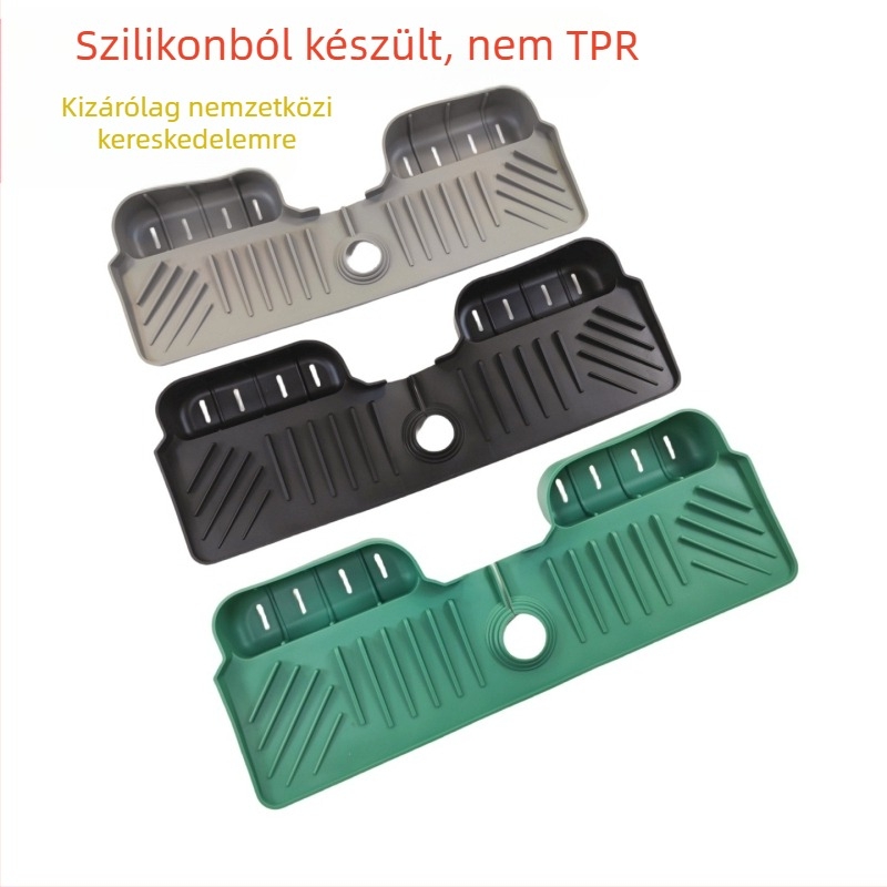 Szilikon mosogatóvédő alátét tárolófunkcióval, 215 g, modern dizájn