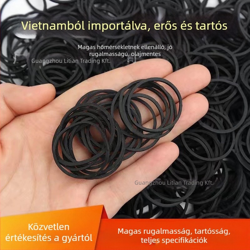 Vastagított hajgumi, hőálló, professzionális sminkeseknek