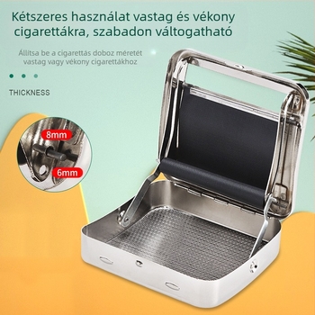 Kézi cigaretta sodrási gép, félautomata állítható, hordozható, testreszabható