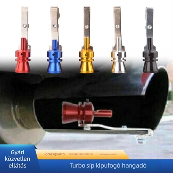 Autó turbó síp hanggenerátor kipufogócső – turbina hangszimulátor – kiegészítő