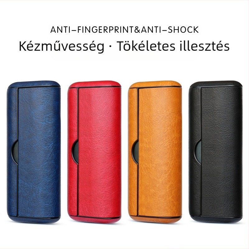 IQO ILUMAPRIME védőtok (PC+bőr; por- és ütésálló védelem; logó nyomtatás, testreszabás)