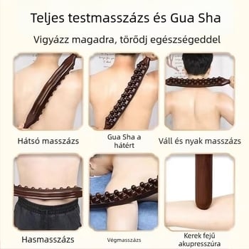 Testmasszázs bot/kalapács – családi stílus, műanyag, tömeg 180 g