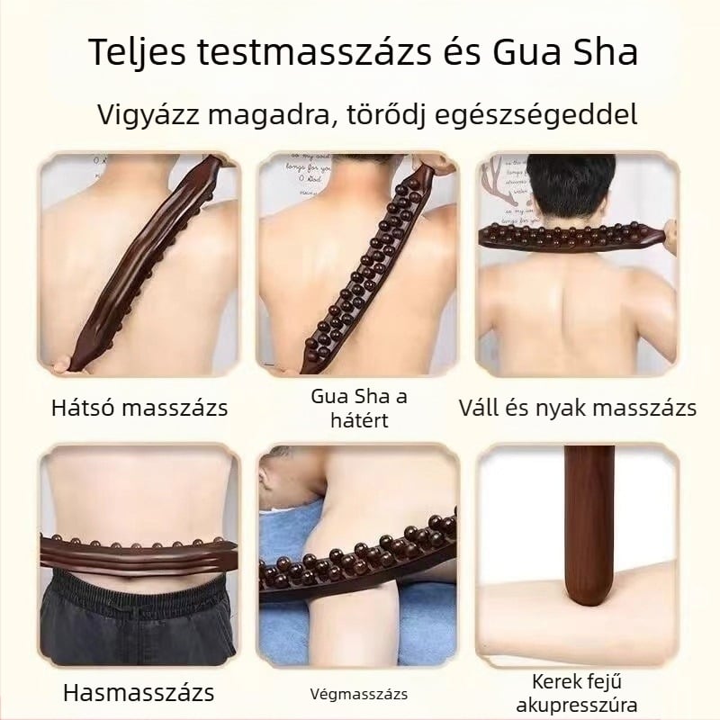 Testmasszázs bot/kalapács – családi stílus, műanyag, tömeg 180 g