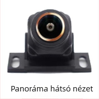 360° panorámás fisheye kamera fém házban, 600TVL, AHD/CVBS, 12V