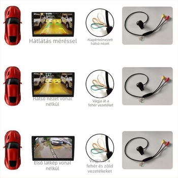 360° panorámás fisheye kamera fém házban, 600TVL, AHD/CVBS, 12V