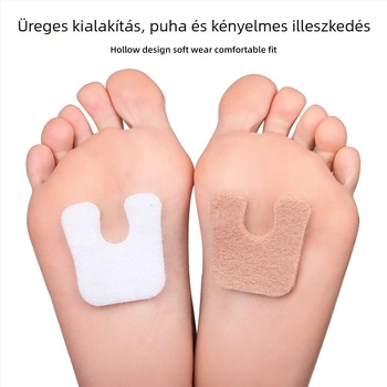 Filc talp előre a lábfej részéhez szandálokhoz – féltalp, metatarzális párna, csúszásmentes és nedvességelnyelő