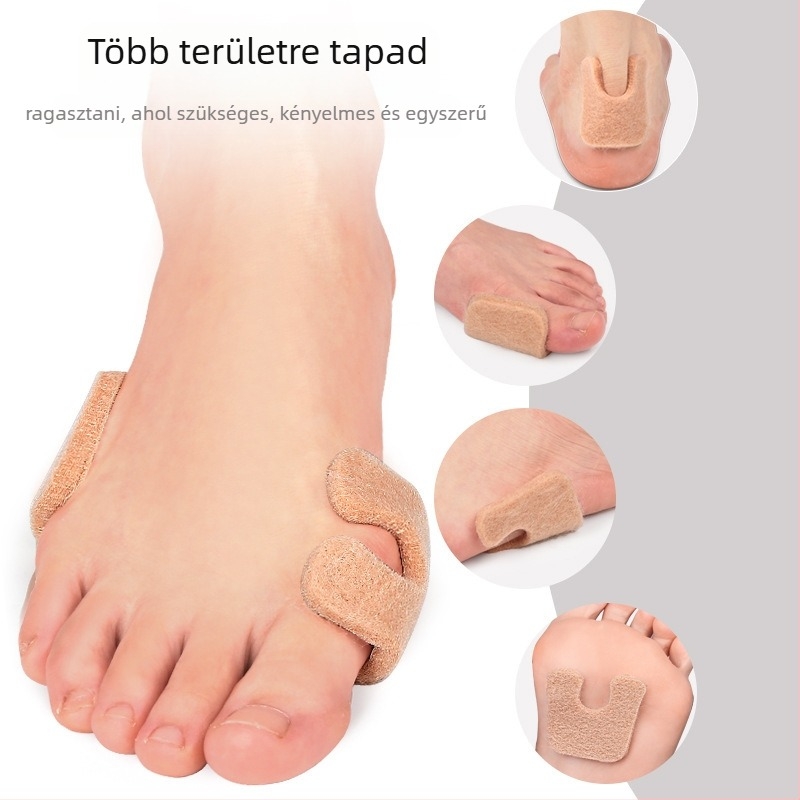 Filc talp előre a lábfej részéhez szandálokhoz – féltalp, metatarzális párna, csúszásmentes és nedvességelnyelő