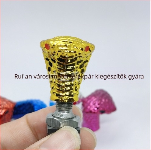 Szelep sapka gumibelsővel – rézmag, gumisorozat, csavaros szerelés, általános kompatibilitás