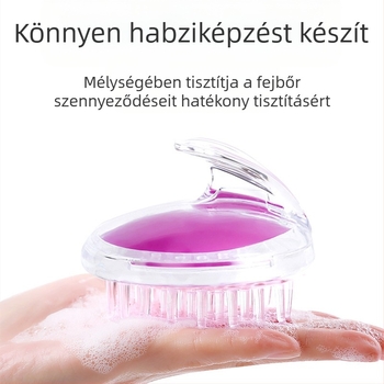 Sampont fejmasszírozó kefe – Fürdő- és masszázs kefe, PTR+PS anyag, általános használat, 300 darabos csomag