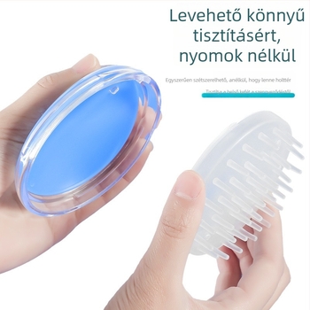 Sampont fejmasszírozó kefe – Fürdő- és masszázs kefe, PTR+PS anyag, általános használat, 300 darabos csomag