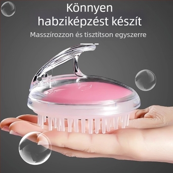 Sampont fejmasszírozó kefe – Fürdő- és masszázs kefe, PTR+PS anyag, általános használat, 300 darabos csomag