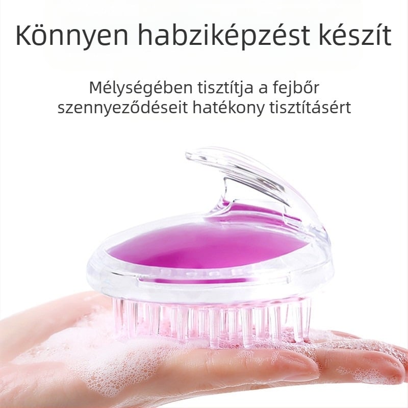 Sampont fejmasszírozó kefe – Fürdő- és masszázs kefe, PTR+PS anyag, általános használat, 300 darabos csomag