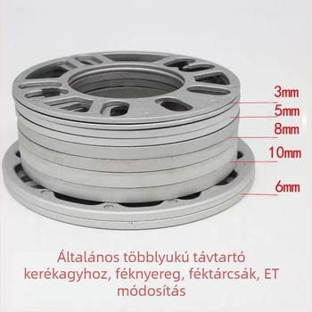 AZL alumínium ötvözet hub spacer kerék módosításhoz — kompatibil sok modellhez