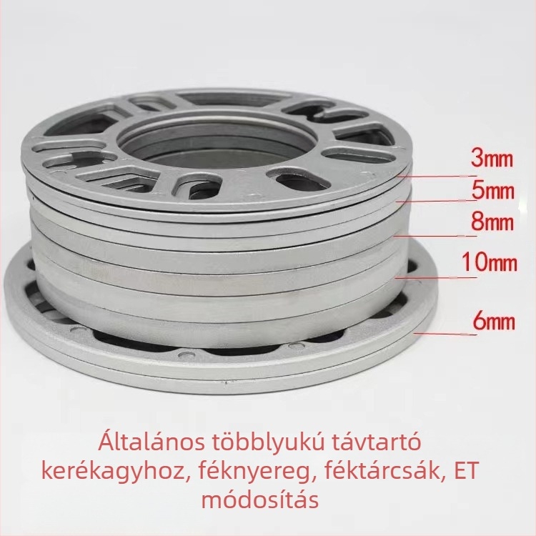 AZL alumínium ötvözet hub spacer kerék módosításhoz — kompatibil sok modellhez