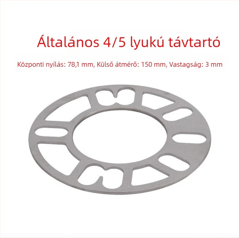 AZL alumínium ötvözet hub spacer kerék módosításhoz — kompatibil sok modellhez