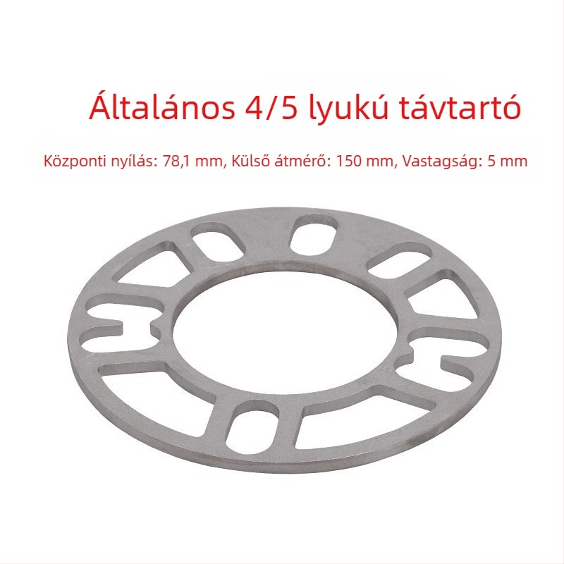 AZL alumínium ötvözet hub spacer kerék módosításhoz — kompatibil sok modellhez