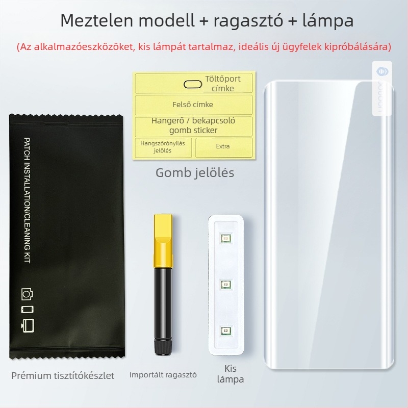 Tempered üveg elülső kijelzővédő Samsung S24 Ultra számára, kompatibil S23 Ultra/S22 Ultra, HD tisztaság, UV bevonat, ujjlenyomat-mentes, esés elleni védelem