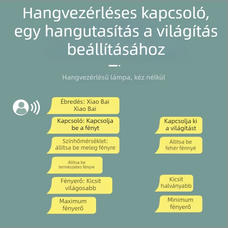 LED asztali lámpa diákszállóra hangvezérléssel, USB töltéssel, összecsukható kialakítás tárolófiókkal, beépített akkumulátor, CRI ≥95