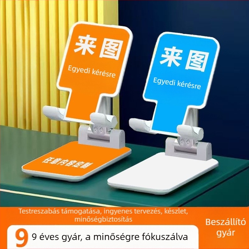 Yian asztali összecsukható telefon- és tablet-állvány – univerzális, hordozható, stabil fényképezéshez és élő közvetítéshez