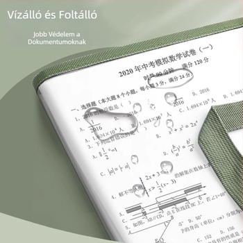 Akordeon típusú mappa – Huiyuemei 002, műanyag, 13 rekesz, testreszabható