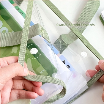 Akordeon típusú mappa – Huiyuemei 002, műanyag, 13 rekesz, testreszabható