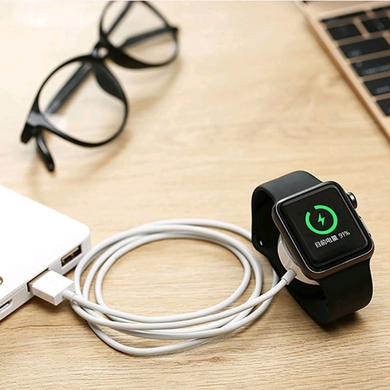 Apple Watch mágneses vezeték nélküli töltő (MagSafe) – 2.5W kimenet, QC2.0, univerzális óratöltő